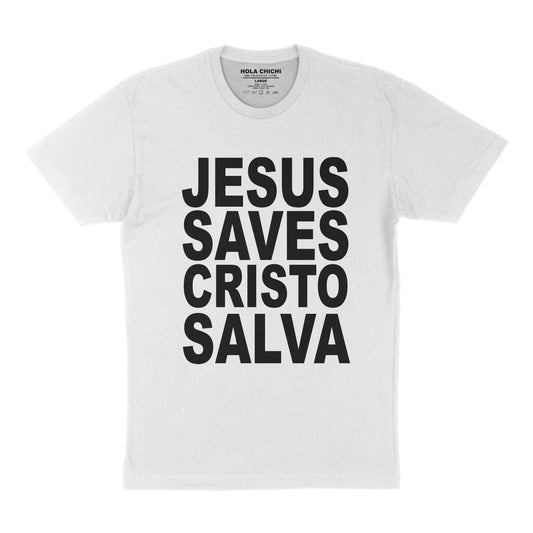 JSCS Campaign T-shirt — White & Black